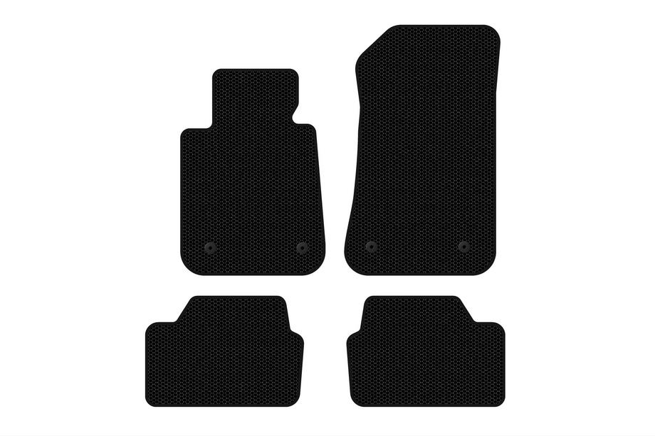 BMW 1 Series E81/E82/E87/E88 2004-2011 Gummimatten Carsuit (Schwarz) Image