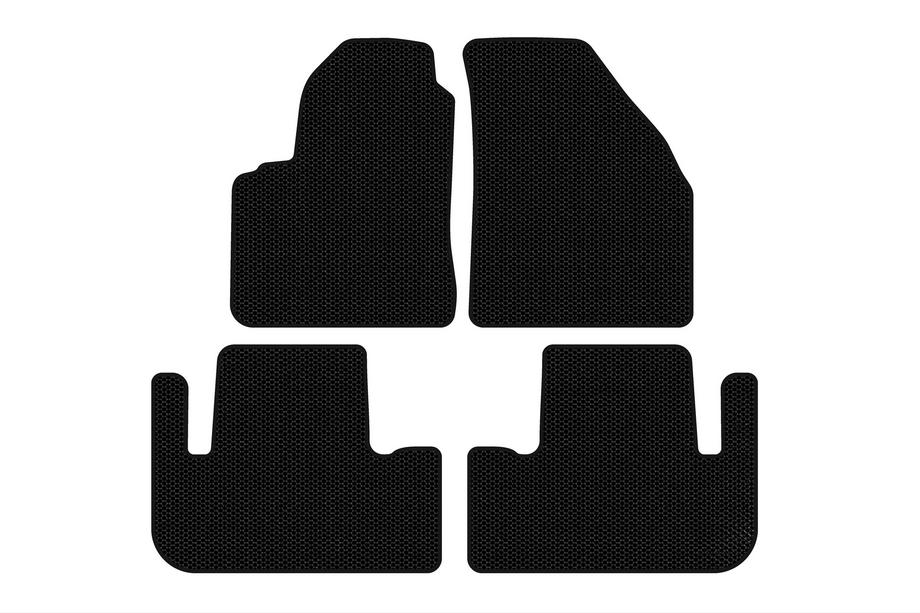 Chevrolet Tacuma/Rezzo 2000-2008 Gummimatten Carsuit (Schwarz) Image