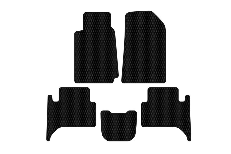 Chevrolet Trailblazer 2012-2019 Gummimatten Carsuit (2 Reihen, schwarz) Image