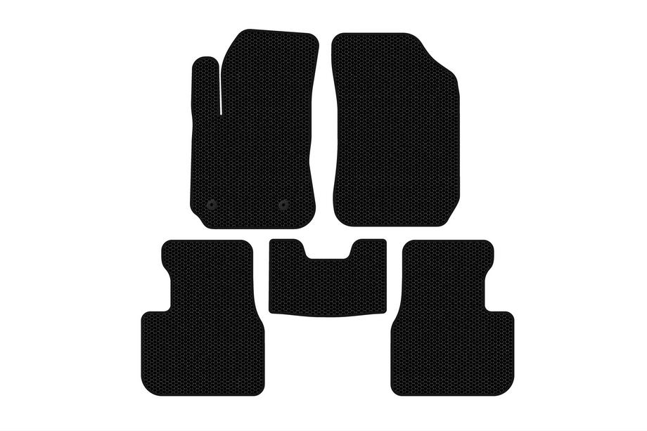 Citroen Cactus 2014-2020 Gummimatten Carsuit (Schwarz) Image
