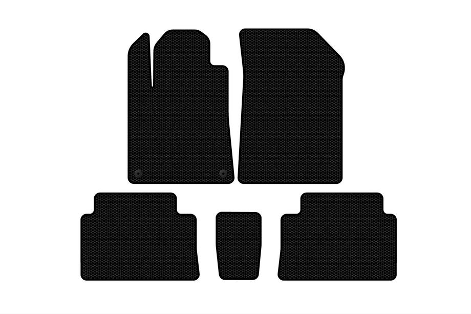 Citroen C-5 2001-2008 Gummimatten Carsuit (Schwarz) Image