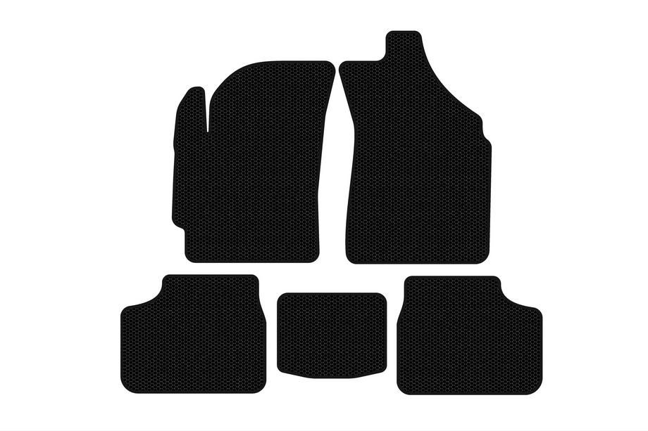 Daewoo Matiz 2009-2015 Gummimatten Carsuit (Schwarz) Image