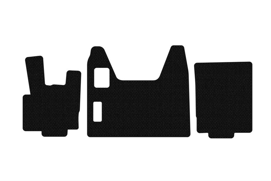 DAF XF95 2002-2006 Gummimatten Carsuit (Schwarz) Image