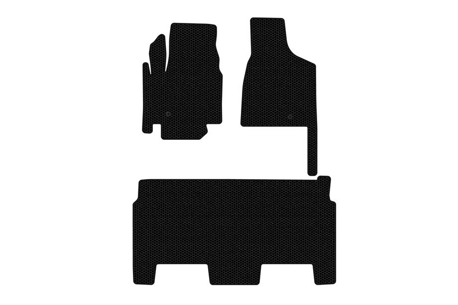 Dodge Grand Caravan V 2008-2020 Gummimatten Carsuit (2008-2020, 2 Reihen, 8-sitzig/SXT-Ausstattung, schwarz) Foto 1