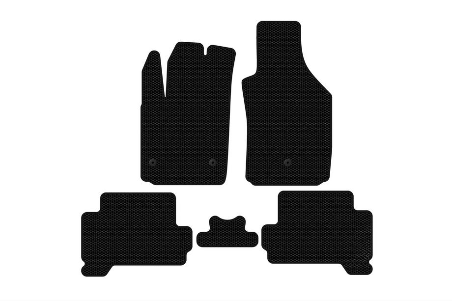 Fiat 500/500L 2013-2022 Gummimatten Carsuit (HB, Elektro, schwarz) Foto 1