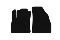 Fiat Fiorino/Qubo 2008-2024 Vordere Gummimatten Carsuit (Schwarz) Foto 1