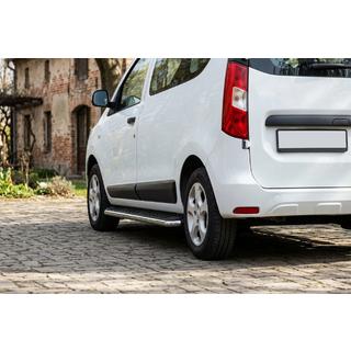 Trittbretter Maydos V1 (2 Stk., Aluminium & Edelstahl) Dacia Dokker 2013-2022 Foto 1