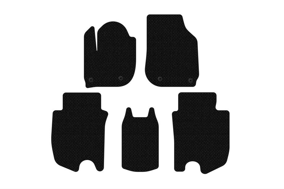 Honda FIT/Jazz 2014–2020 Gummimatten Carsuit (HB, Hybrid, Schwarz) Image