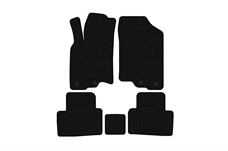 Honda Insight II 2009-2014 Gummimatten Carsuit (HB, Hybrid, Schwarz) Image
