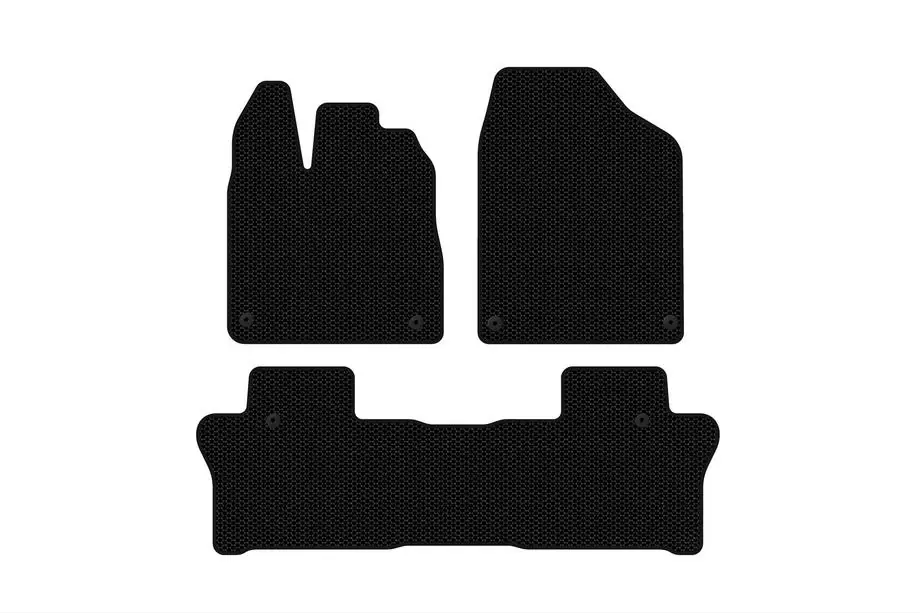 Honda Pilot 2015-2022 Gummimatten Carsuit (2 Reihen, schwarz) Foto 1