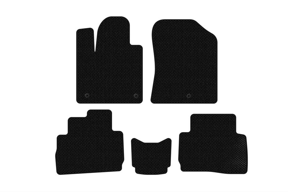 Hyundai Santa Fe 4 2018-2023 Gummimatten Carsuit (2020-2023, schwarz) Image