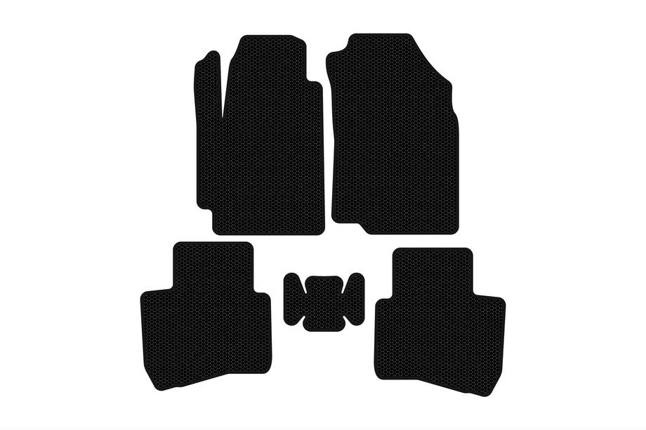 JAC S2 2014-2020 Gummimatten Carsuit (Schwarz) Image