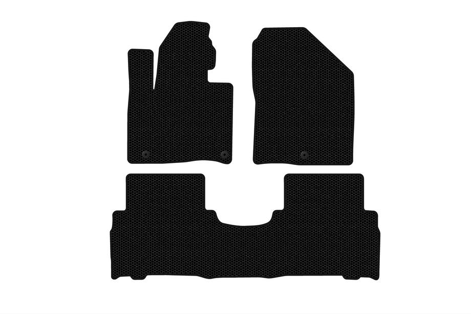 Kia Sorento III UM 2014-2020 Gummimatten Carsuit (2014-2018, 5-Sitzer, schwarz) Image