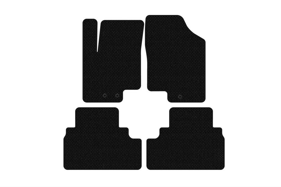 Kia Venga 2010-2019 Gummimatten Carsuit (Schwarz) Image