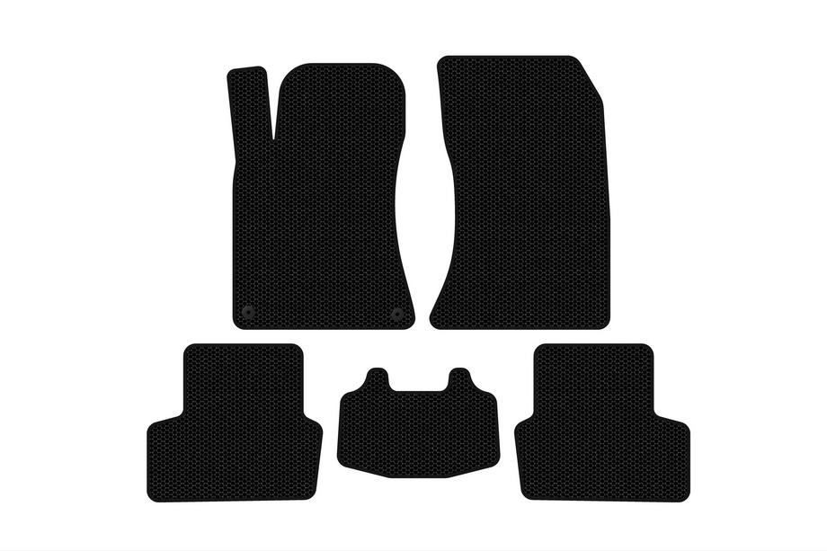 Mercedes CLA C117 2013-2019 Gummimatten Carsuit (SD, schwarz) Image