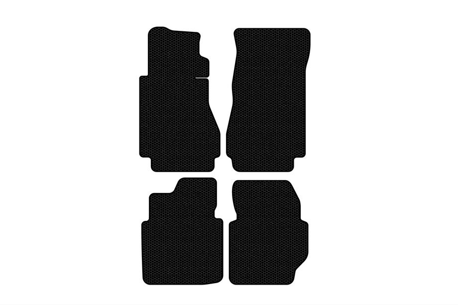 Mercedes W123 1975-1986 Gummimatten Carsuit (Schwarz) Image