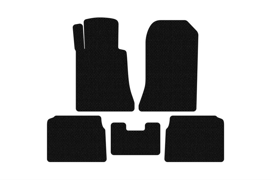 Mercedes E-class W124 1984–1997 Gummimatten Carsuit (SD, schwarz) Foto 1