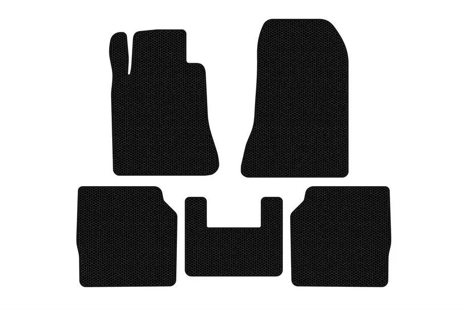 Mercedes S-class W140 1991-1998 Gummimatten Carsuit (SD, Langversion, Schwarz) Image