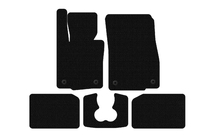 Mini Cooper F55/56/57 2014-2023 Gummimatten Carsuit (für S F55, 5-türig, schwarz) Foto 1
