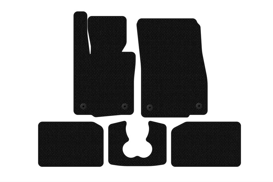 Mini Cooper F55/56/57 2014-2023 Gummimatten Carsuit (für S F55, 5-türig, schwarz) Image