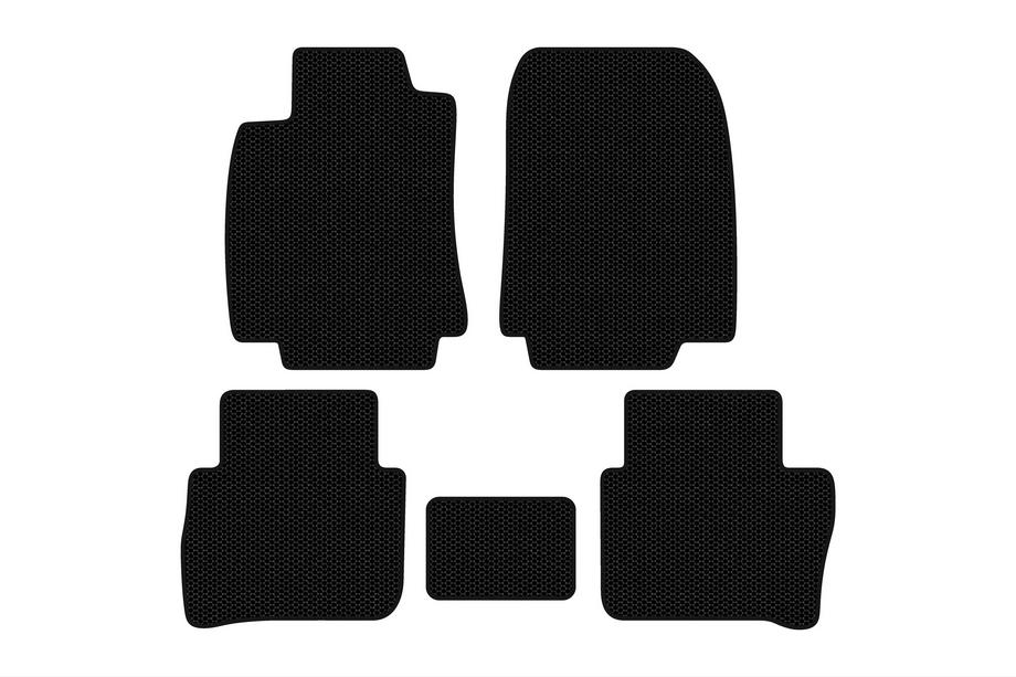 Nissan Tiida 2011-2014 Gummimatten Carsuit (HB, schwarz) Image