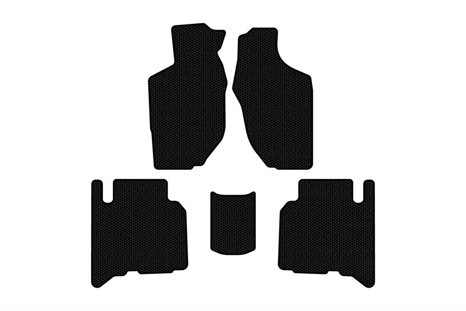 Opel Frontera 1998-2003 Gummimatten Carsuit (5-türig, schwarz) Image