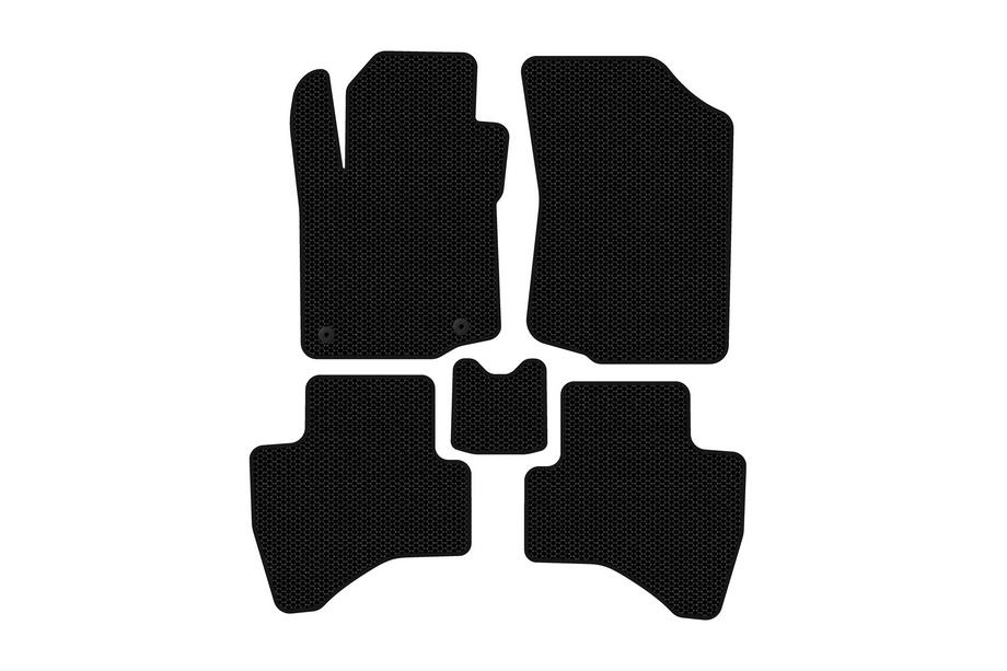 Peugeot 107 2005-2014 Gummimatten Carsuit (HB, schwarz) Image