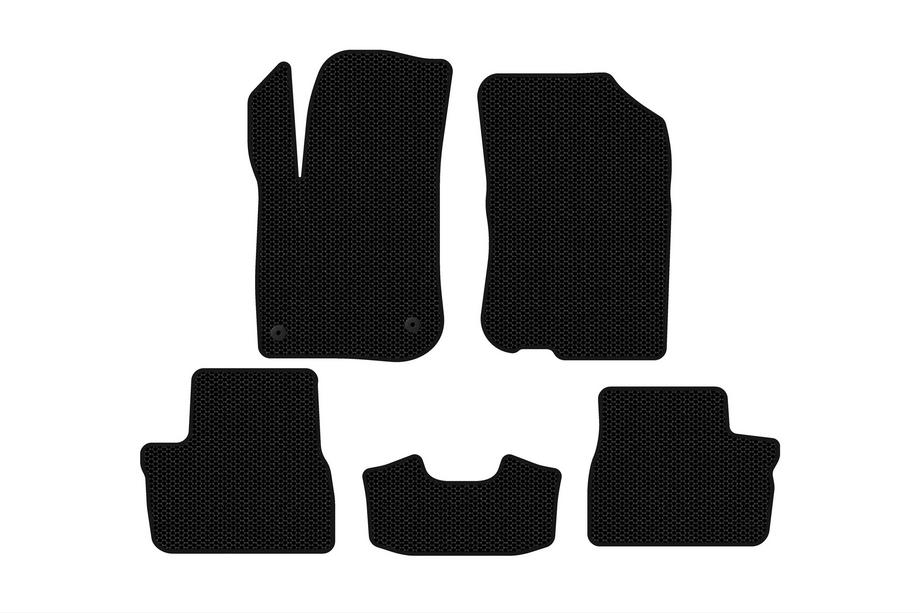 Peugeot 208 2012-2019 Gummimatten Carsuit (HB, 5-türig, schwarz) Image