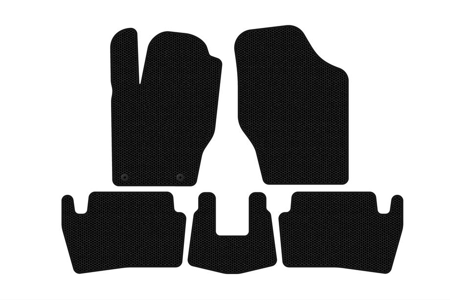 Peugeot 307 2001-2008 Gummimatten Carsuit (2001-2005, HB, 5-türig, schwarz) Image