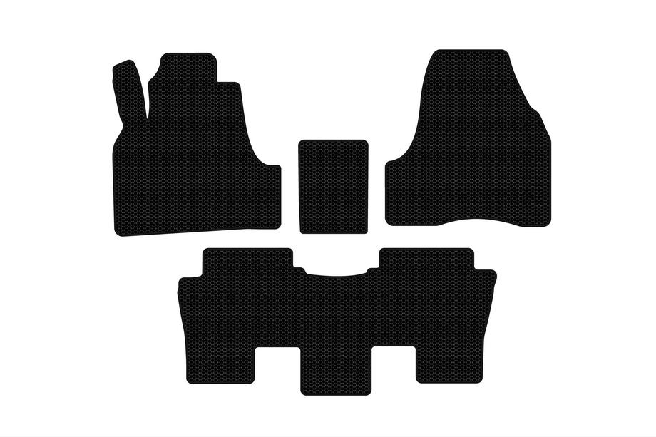Peugeot 807 2002-2014 Gummimatten Carsuit (Schwarz) Image