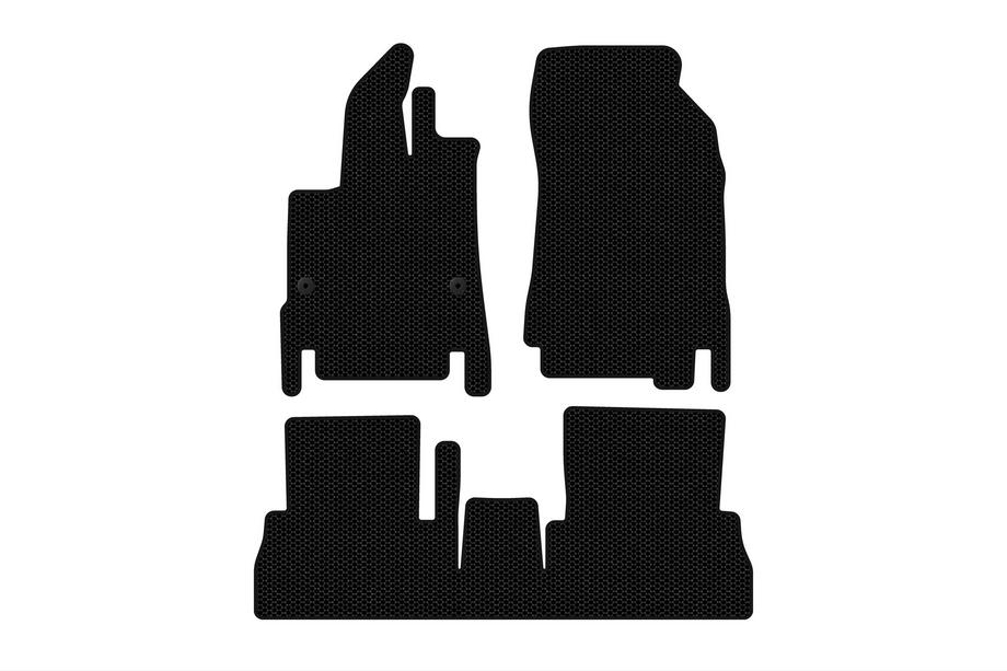 Peugeot Partner/Rifter 2019- Gummimatten Carsuit (7-Sitzer/Langer Radstand, schwarz) Image