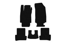 Renault Clio III 2005-2012 Gummimatten Carsuit (Schwarz) Foto 1
