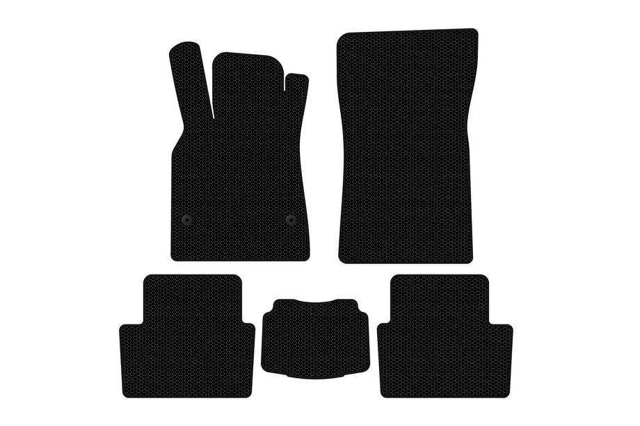 Renault Fluence 2009-2016 Gummimatten Carsuit (SD, schwarz) Image