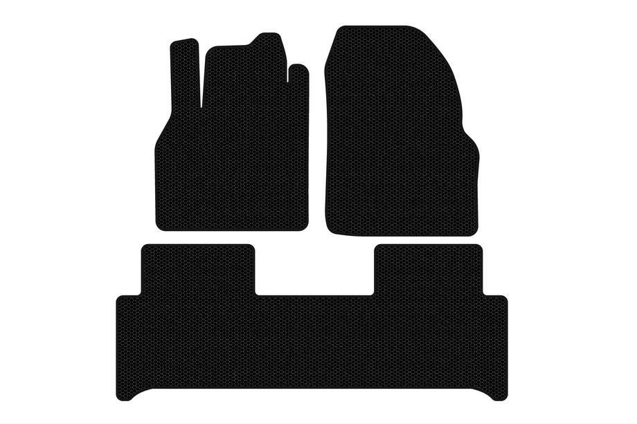 Renault Scenic/Grand 2003-2009 Gummimatten Carsuit (Schwarz) Image
