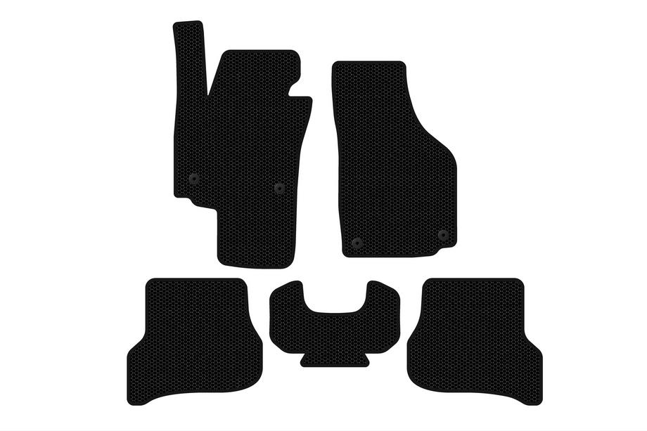 Seat Altea 2004-2015 Gummimatten Carsuit (Schwarz) Image