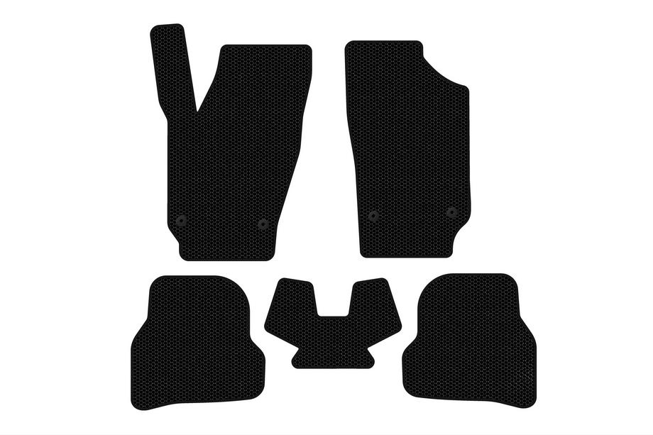 Seat Ibiza 2010-2017 Gummimatten Carsuit (2010-2012, HB, 5-türig, schwarz) Image