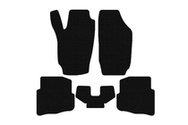 Seat Ibiza 2002-2009 Gummimatten Carsuit (Schwarz) Foto 1