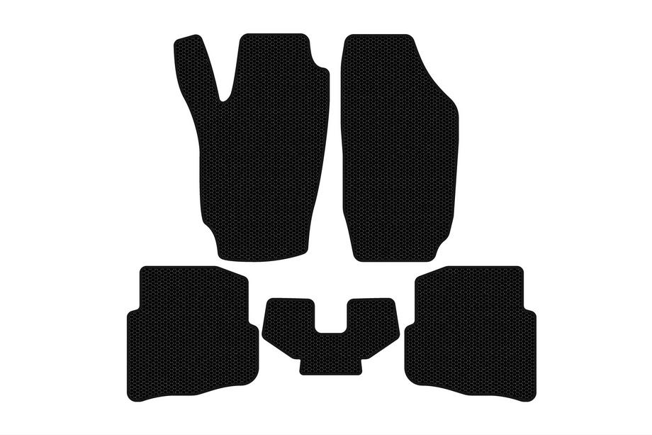 Seat Ibiza 2002-2009 Gummimatten Carsuit (Schwarz) Image