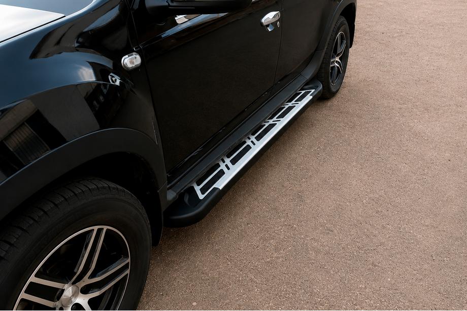 Renault Duster 2008–2017 Seitenschweller Sunrise (2 Stk., Aluminium) Image