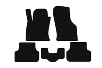 Seat Leon 2013-2020 Gummimatten Carsuit (2013-2016, SW, schwarz) Foto 1