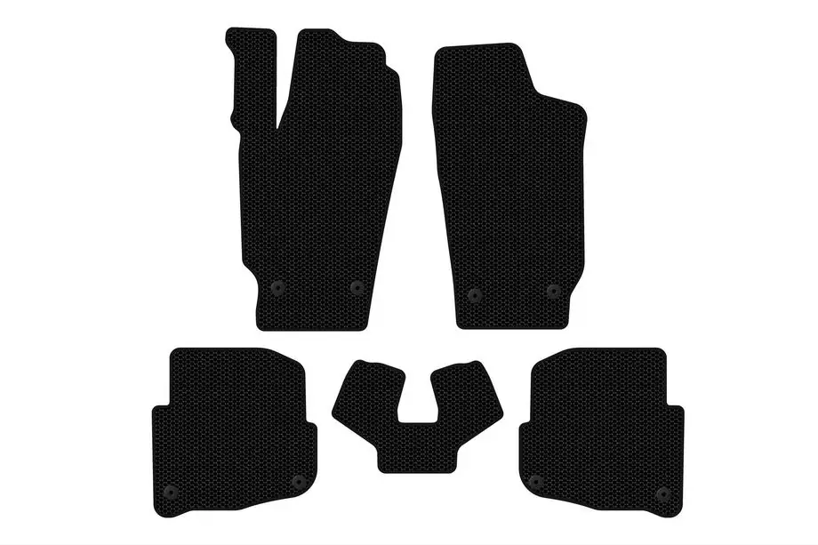Skoda Fabia 2000-2007 Gummimatten Carsuit (SD, schwarz) Image