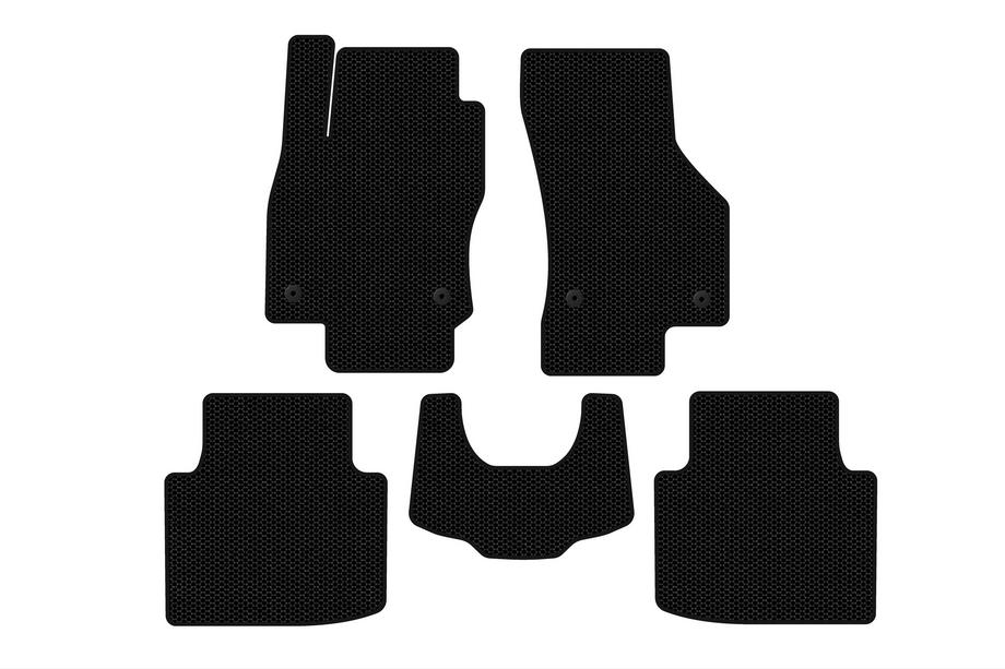 Skoda Superb 2015-2024 Gummimatten Carsuit (mit Pfote, schwarz) Image