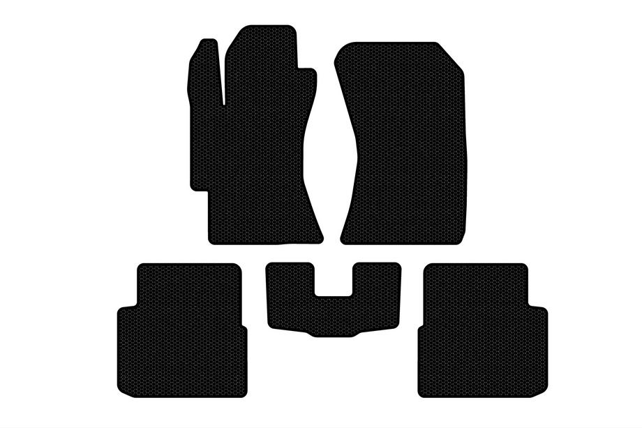 Subaru Impreza 2007-2011 Gummimatten Carsuit (HB, schwarz) Image
