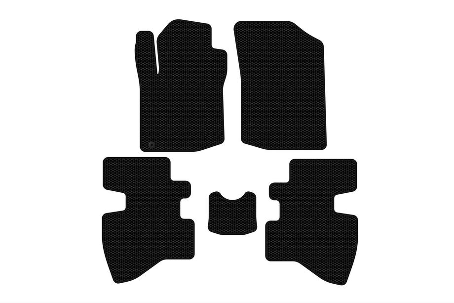 Toyota Aygo 2007-2014 Gummimatten Carsuit (2007-2009, HB, 3-Türer, schwarz) Foto 1
