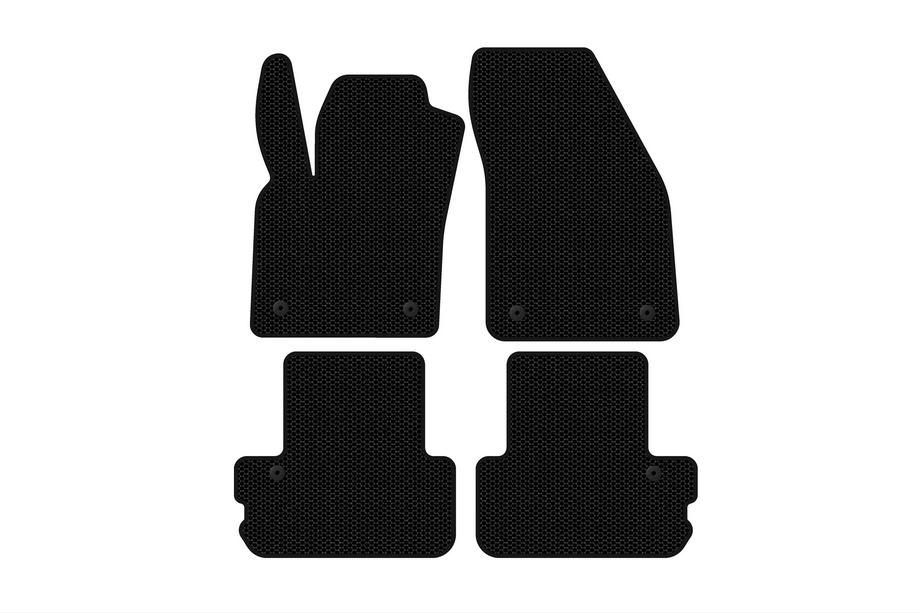 Volvo C70 2006-2010 Gummimatten Carsuit (Cabriolet, schwarz) Image