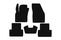 Volvo V50 2004-2012 Gummimatten Carsuit (2007-2012, SW, schwarz) Foto 1