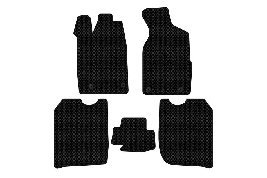 Audi 100 C3 1988-1991 Carsuit Gummifußmatten (1982-1988, Sedan, schwarz) Image