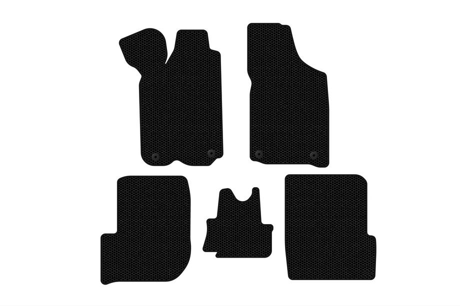 Audi 100 C3 1988-1991 Gummifußmatten Carsuit (1982-1991, Avant, schwarz) Image