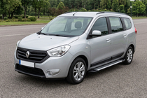 Dacia Lodgy 2012-2022 Seitenschweller Line (2 Stk., Aluminium) Foto 1