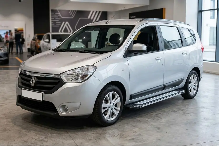 Dacia Lodgy 2012-2022 Trittbretter Rainbow (2 Stk., Aluminium) Image